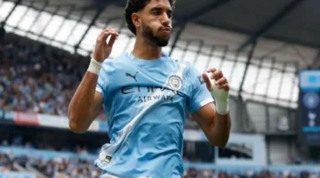 عمر مرموش يترقب فرصته على دكة بدلاء مانشستر سيتي أمام ريال مدريد 1